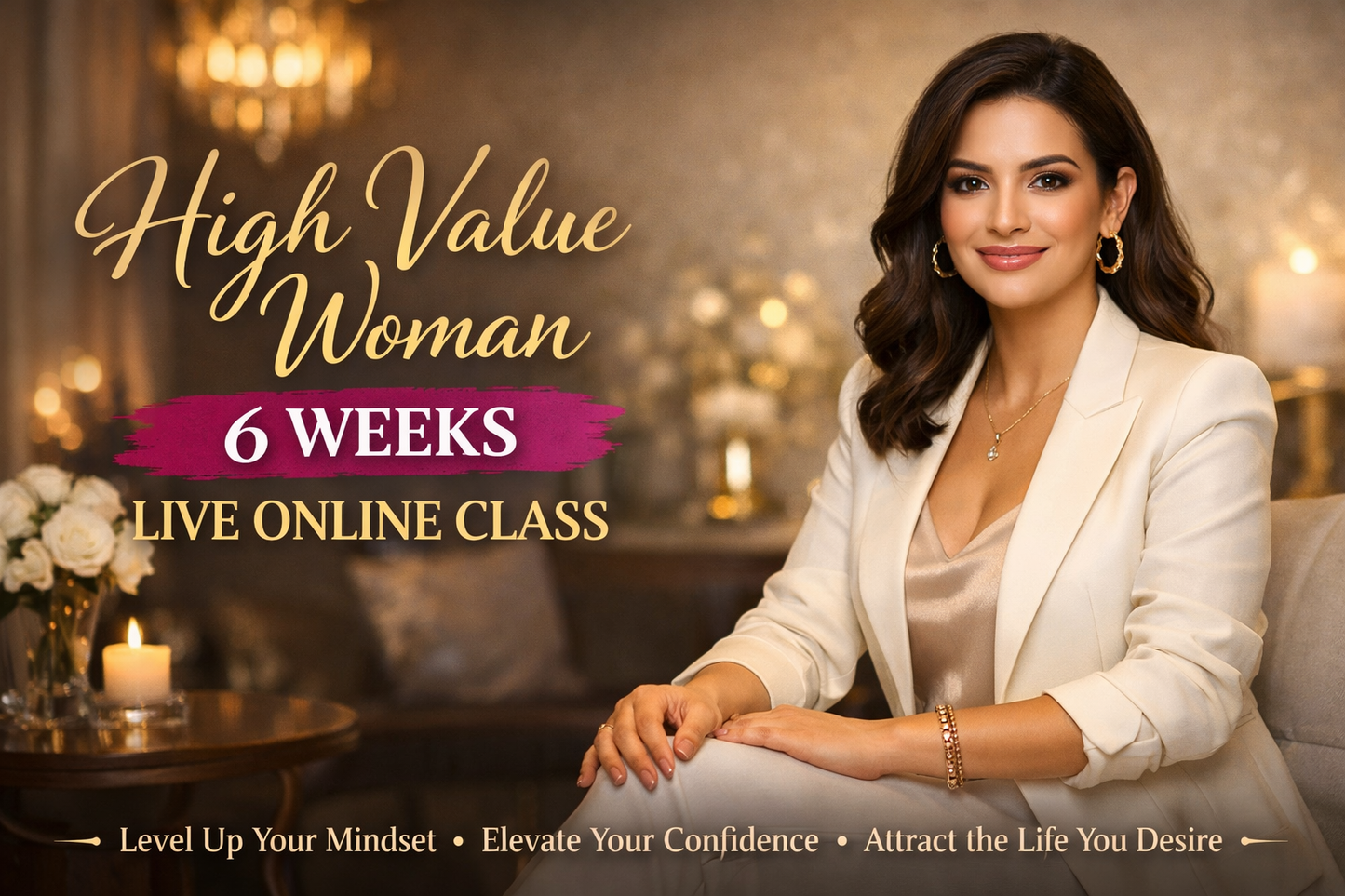 High Value Woman - 6 Week Live Online Class