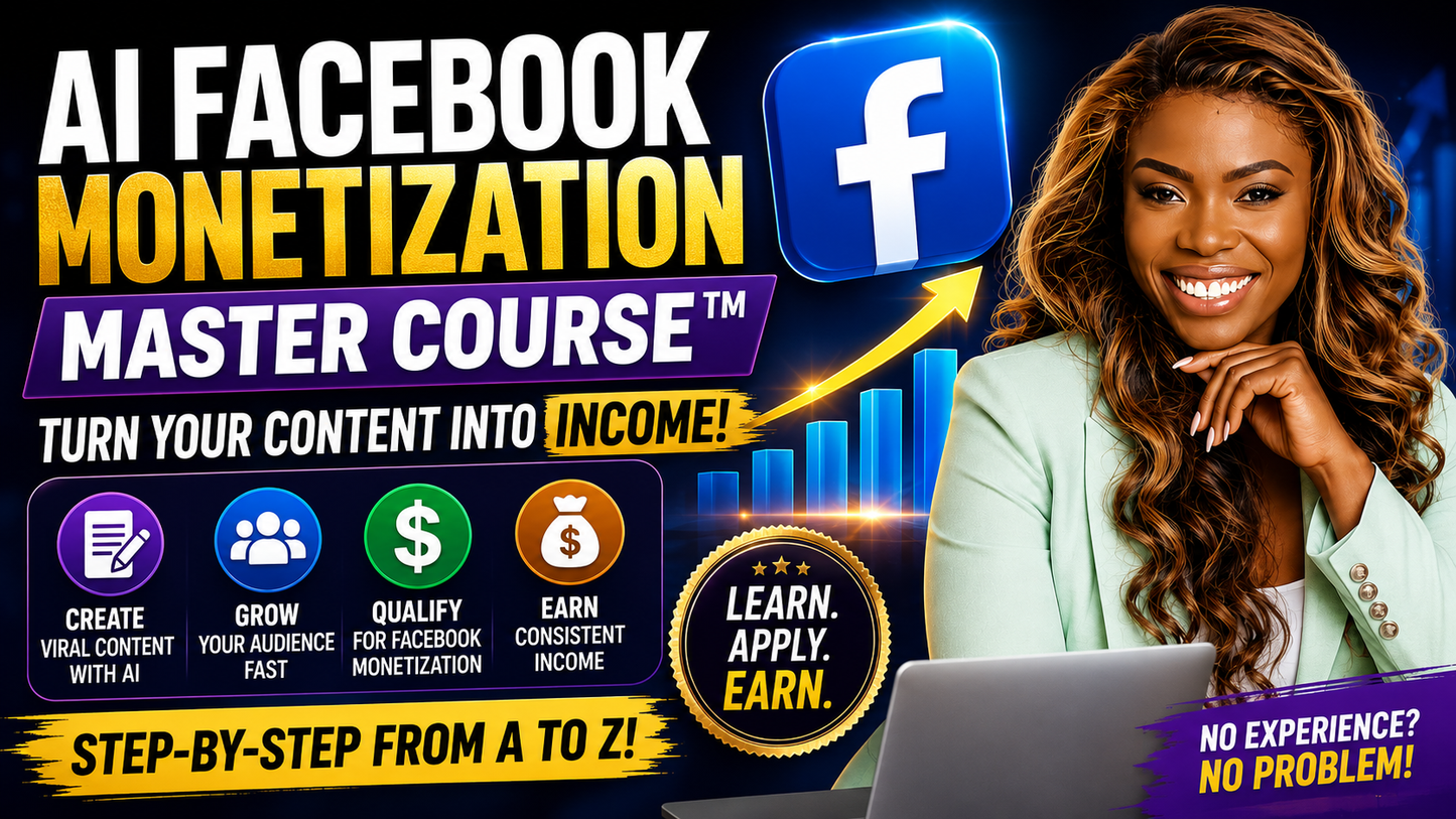 AI Facebook Monetization Master Course™
